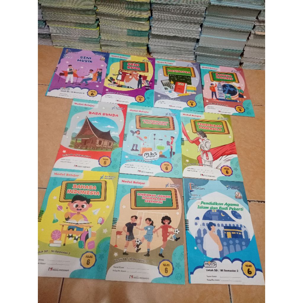 BUKU LKS KELAS 6 SEMESTER 2 KURIKULUM MERDEKA
