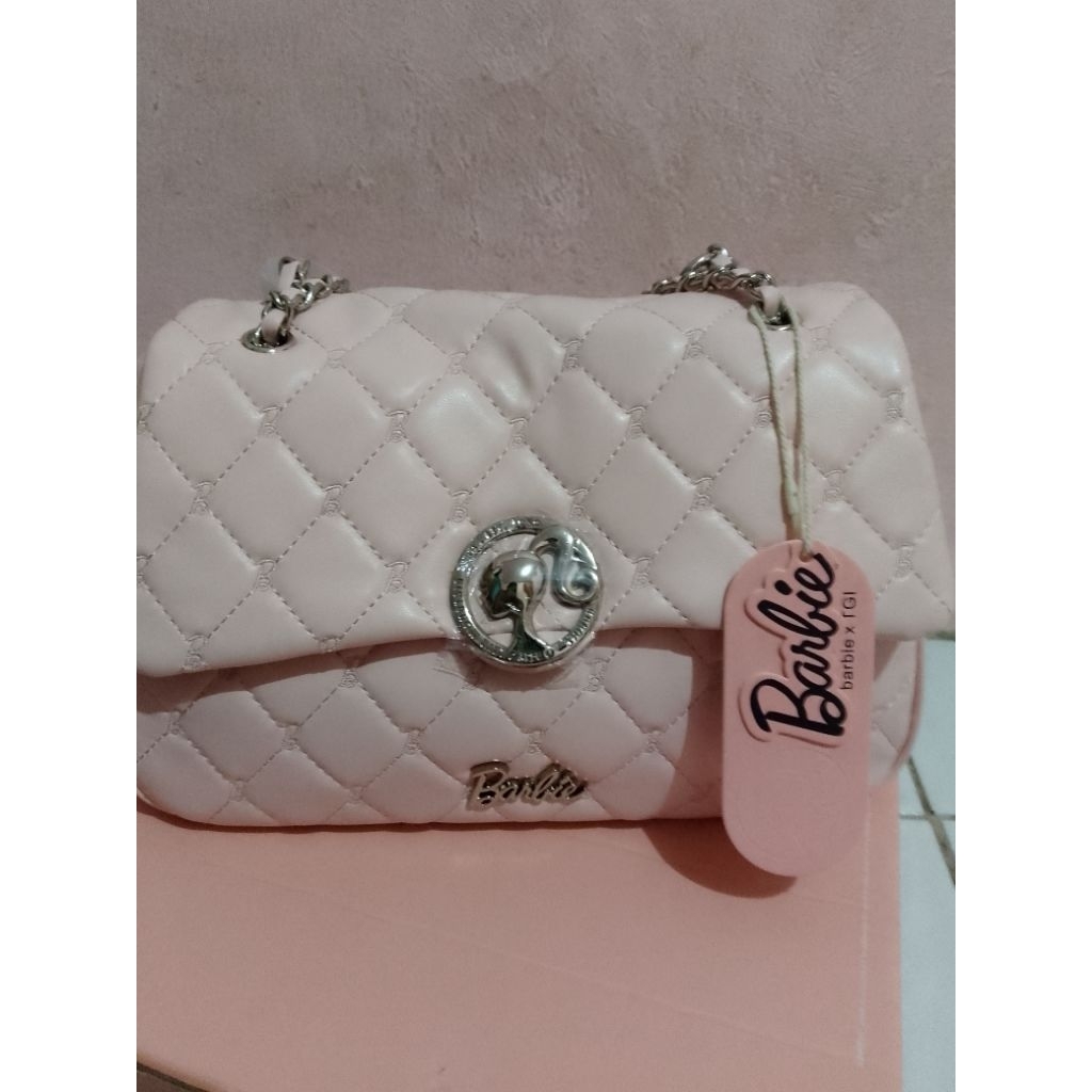 Tas Barbie Nikmir Pink Original