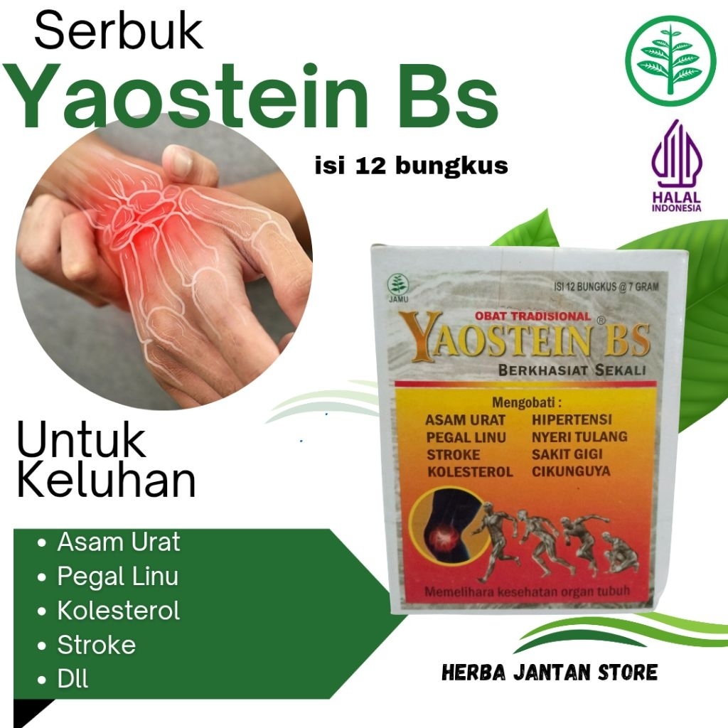 Jamu Yaostein bs serbuk isi 10 bungkus
