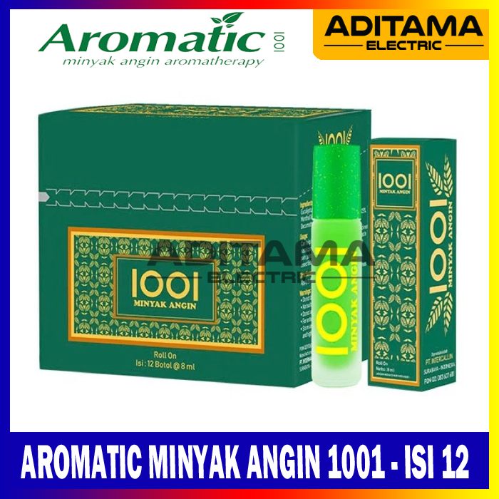 HARGA PER BOX MINYAK ANGIN 1001 HIJAU ISI 12 Pcs