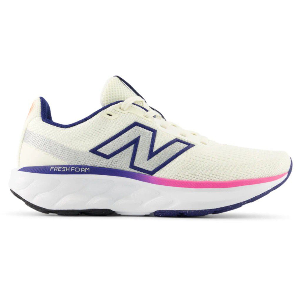 SEPATU RUNNING WANITA NB 520v9 CREAM NAVY PINK ORIGINAL