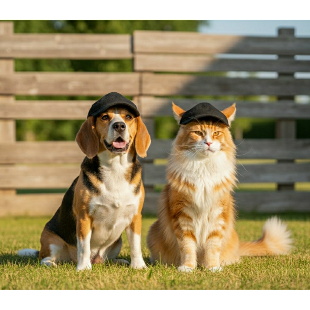 topi kucing dan anjing/ aksesoris hewan kucing dan anjing/ topi hewan periharaan