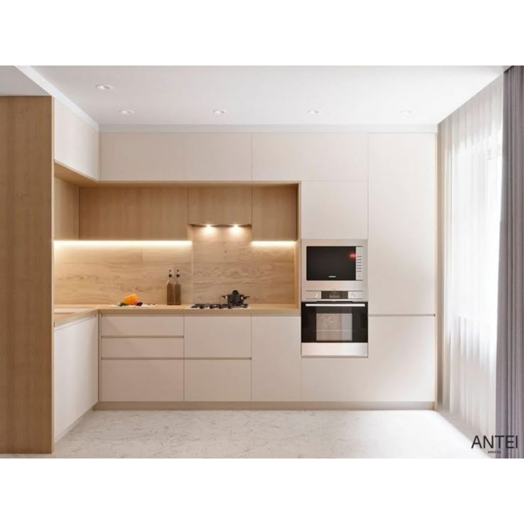 kabinet kitchen set L shape