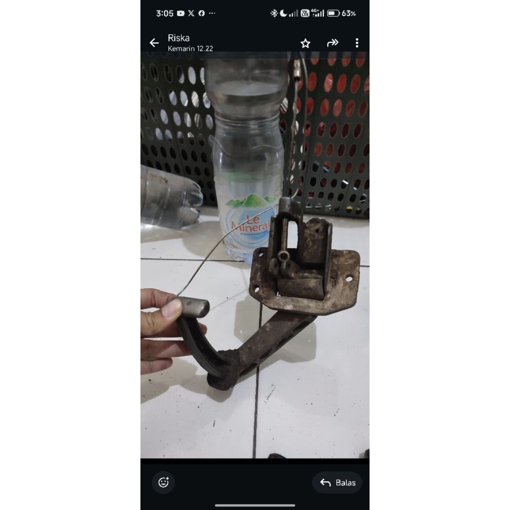 CDI & pedal rem belakang vespa PS, PX