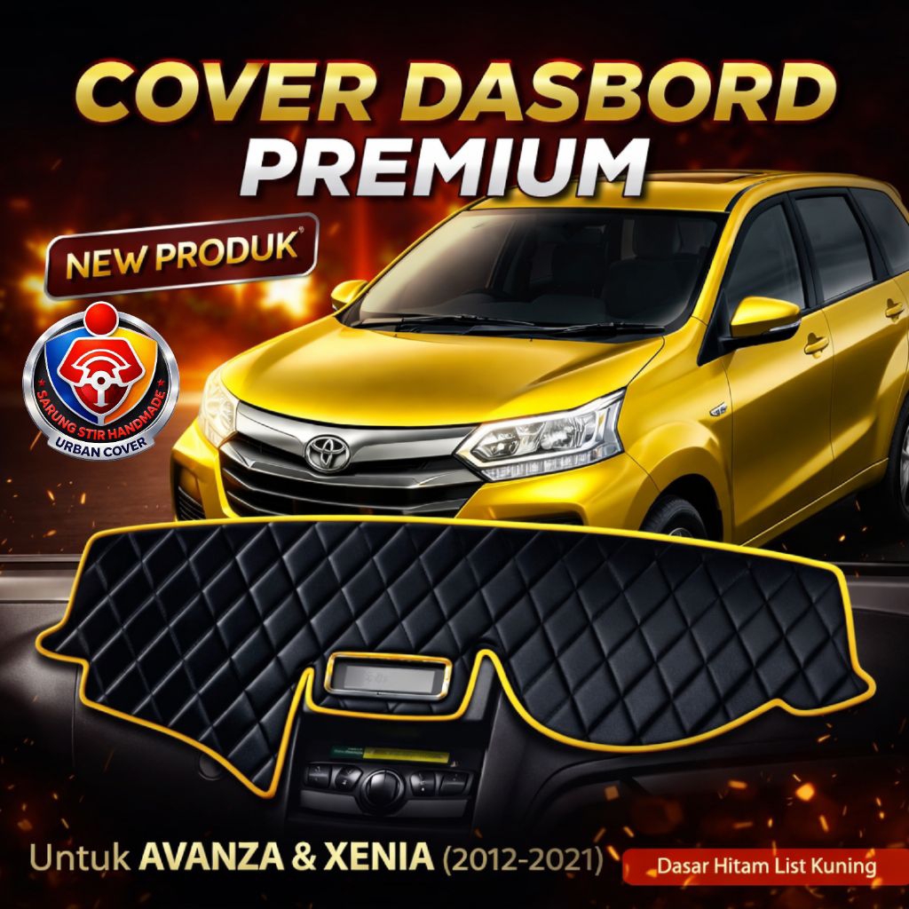 Alas Dashboard Avanza Xenia 2013-2021 Premium Anti Slip | Cover Dashboard Toyota Avanza Daihatsu Xen
