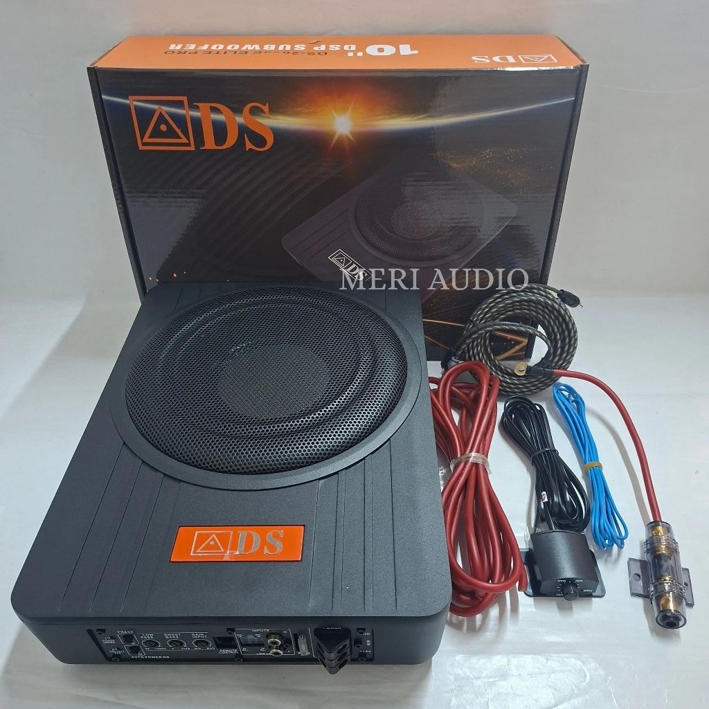 Subwoofer Kolong ADS 10 inch Aktif High SUPER Bullet Basstube Subwofer Bastube Kolong 10 inch