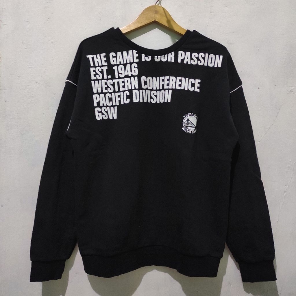 Crewneck NBA Golden State Warriors Reverse Art