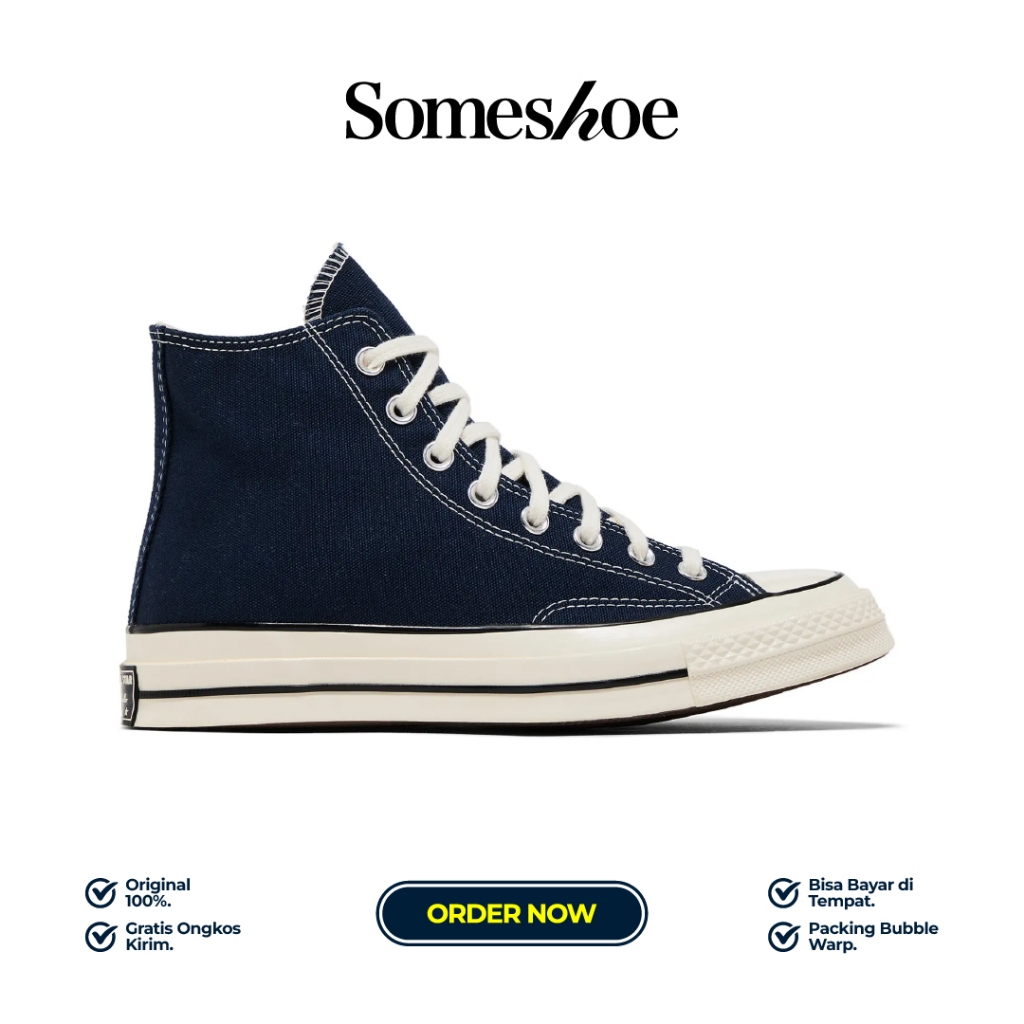 Converse 70s Hi Obsidian Navy Egret