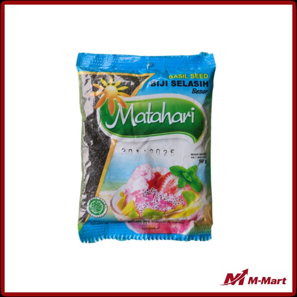 Biji Selasih Matahari 50 gr