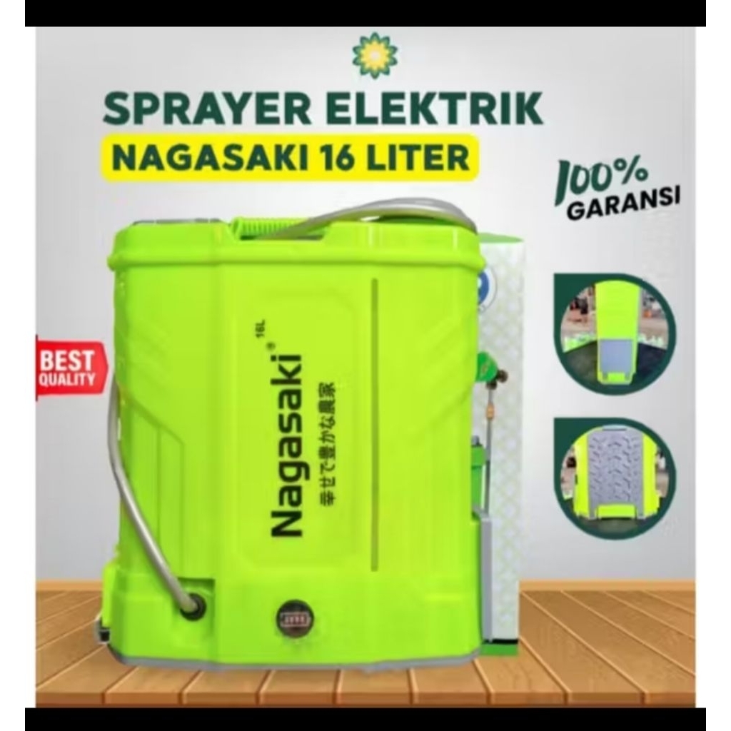 SPRAYER ELEKTRIK NAGASAKI 16 LITER/ALAT SEMPROT PERTANIAN NAGASAKI BERKAPASITAS 16 LITER ORIGINAL