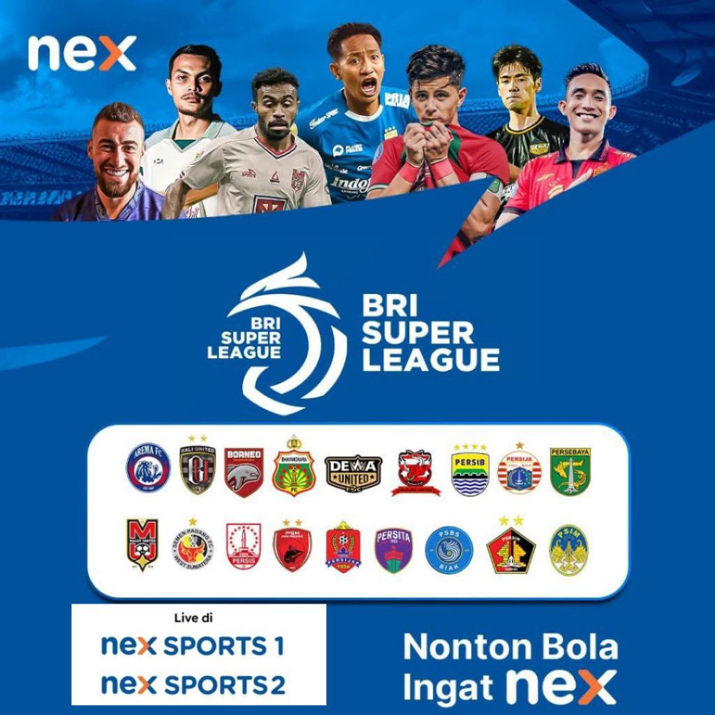 Nex Parabola Paket liga Indonesia receiver Nexparabola