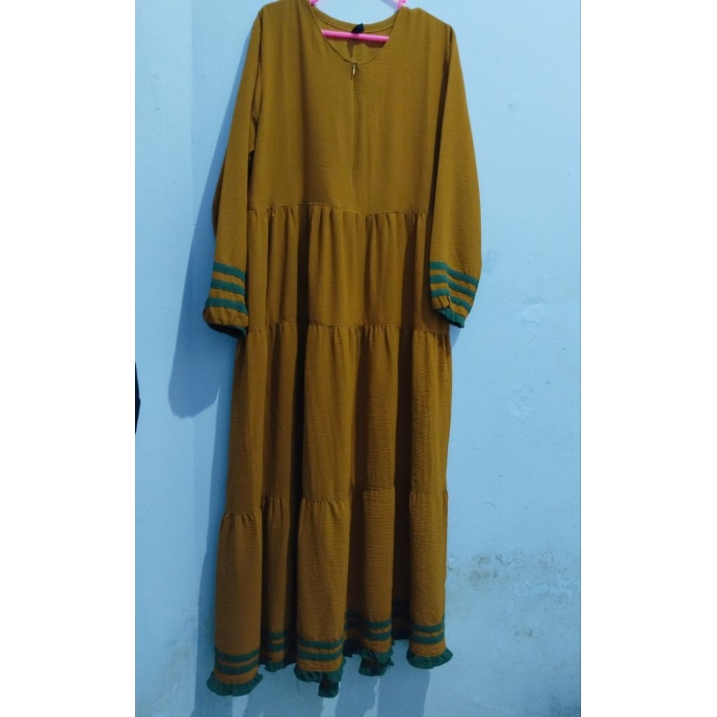 pl gamis umpak crinkle