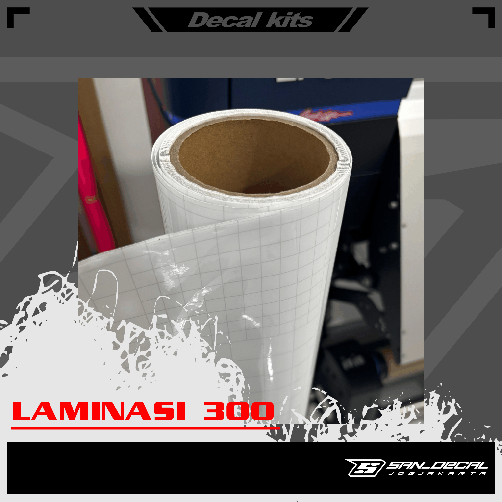 laminasi tebal, vpf300 (bukan merk maxdecal) 1 roll