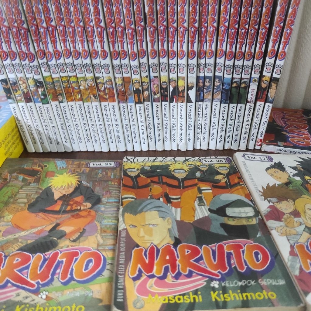 preloved komik naruto