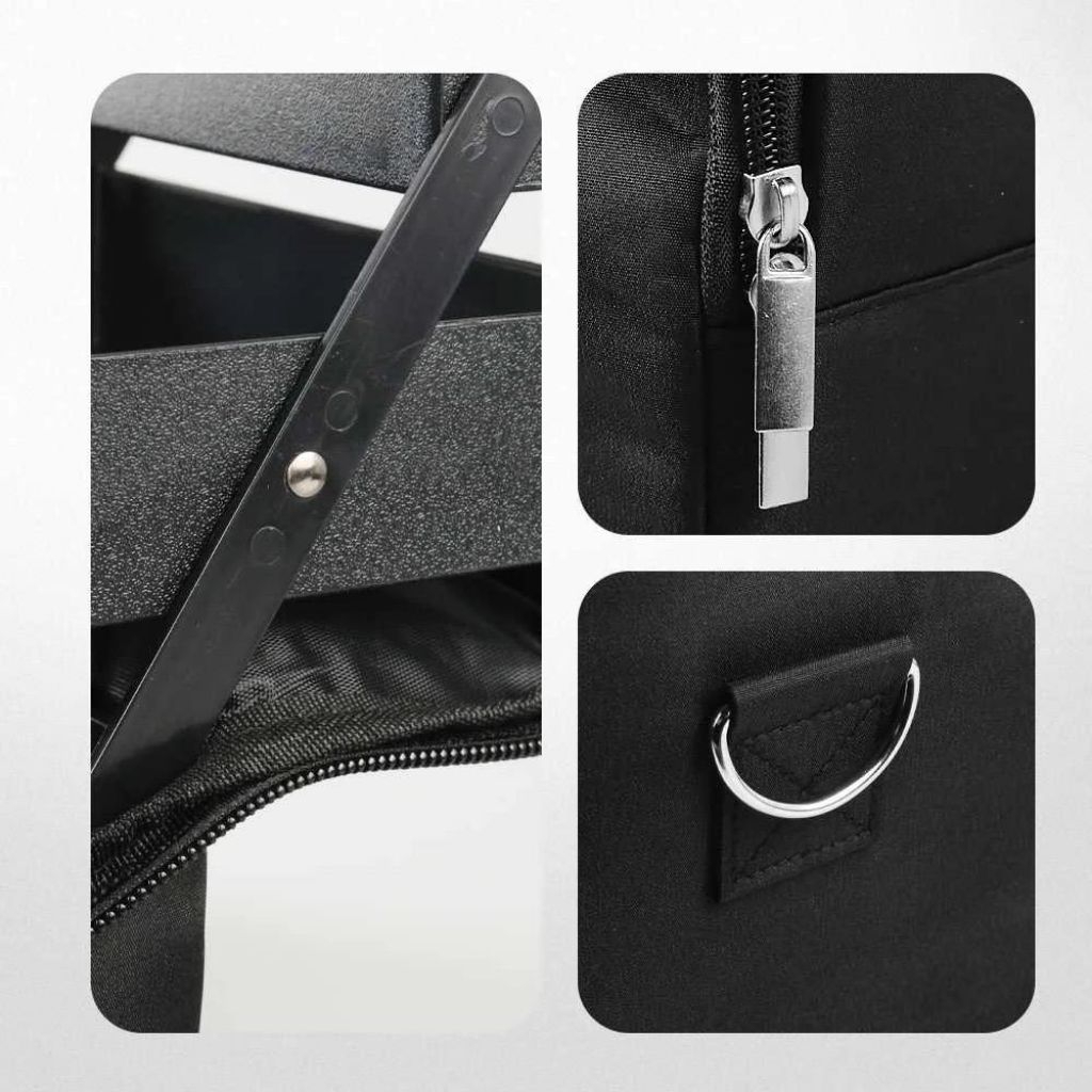 TAS ORGANIZER/MAKE UP/NAIL ART/EYELASH HOME SERVICE BLACK PINK