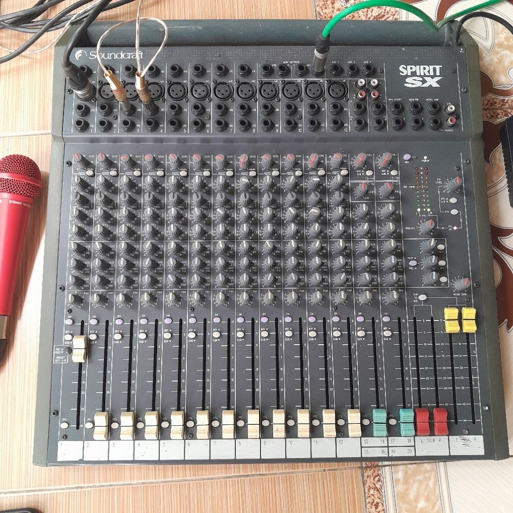Mixer Spirit Sx Mixer Soundcraft Spirit Sx Original Usa Try Service