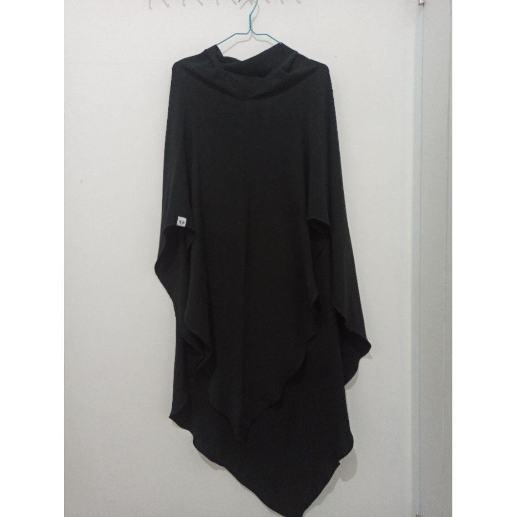 Preloved khiban sea khimar ummaira hitam