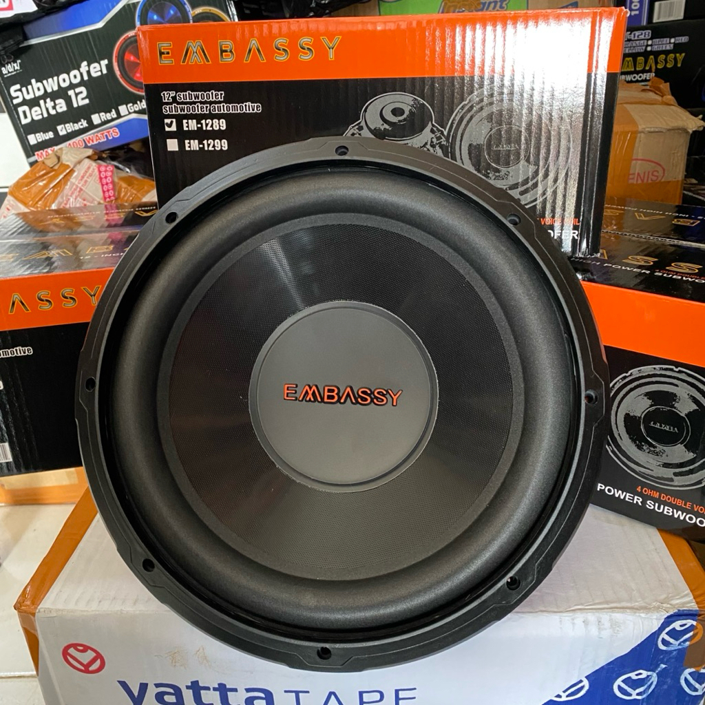Spaker subwoofer 12inch Embassy EM-1289