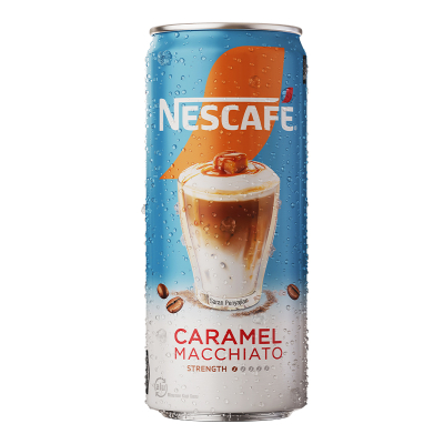 Nescafe Caramel Macchiato Kopi Kaleng 220 ml