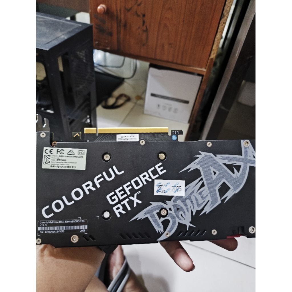 RTX 3060 12GB SECOND GARANSI ON