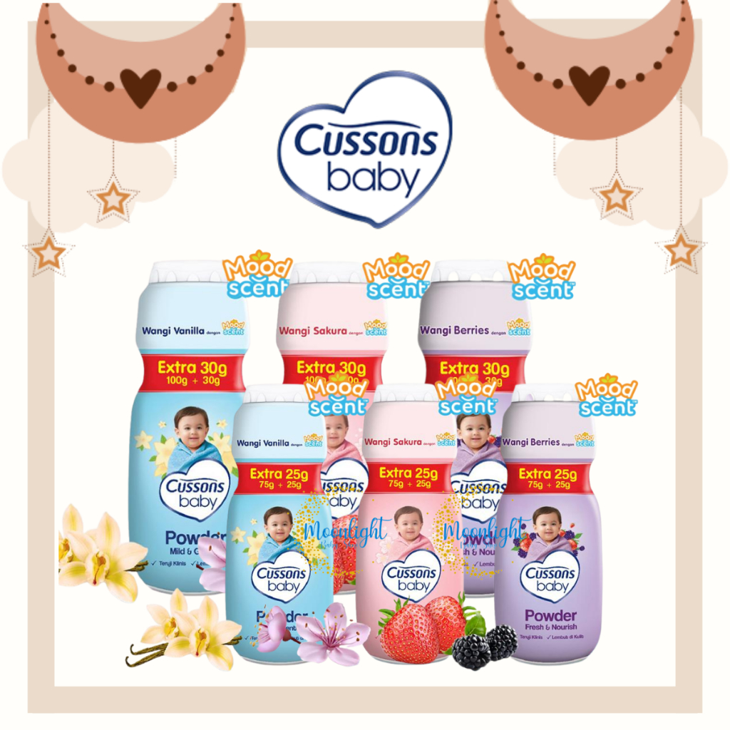 Cussons Baby Powder Bedak Tabur Bayi