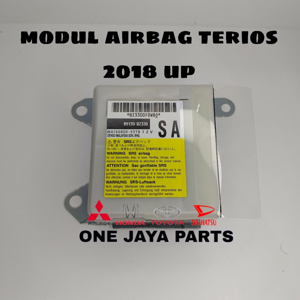 modul airbag  terios 2018up original 89170-bz330