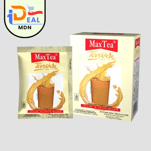 Max Tea Teh Tarik / Teh Tarik Jahe [5 Sachet]