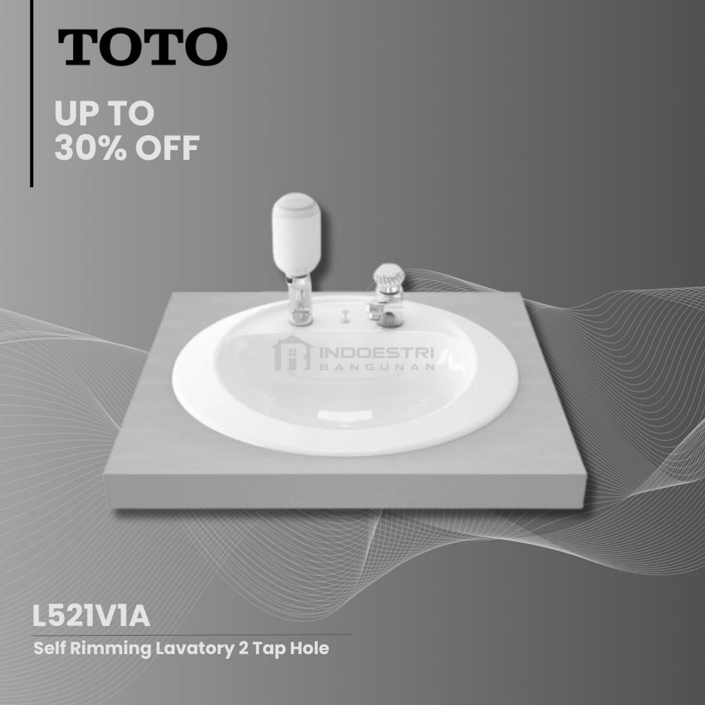 Wastafel Self Rimming TOTO L521V3 / Wastafel TOTO (Body Only)