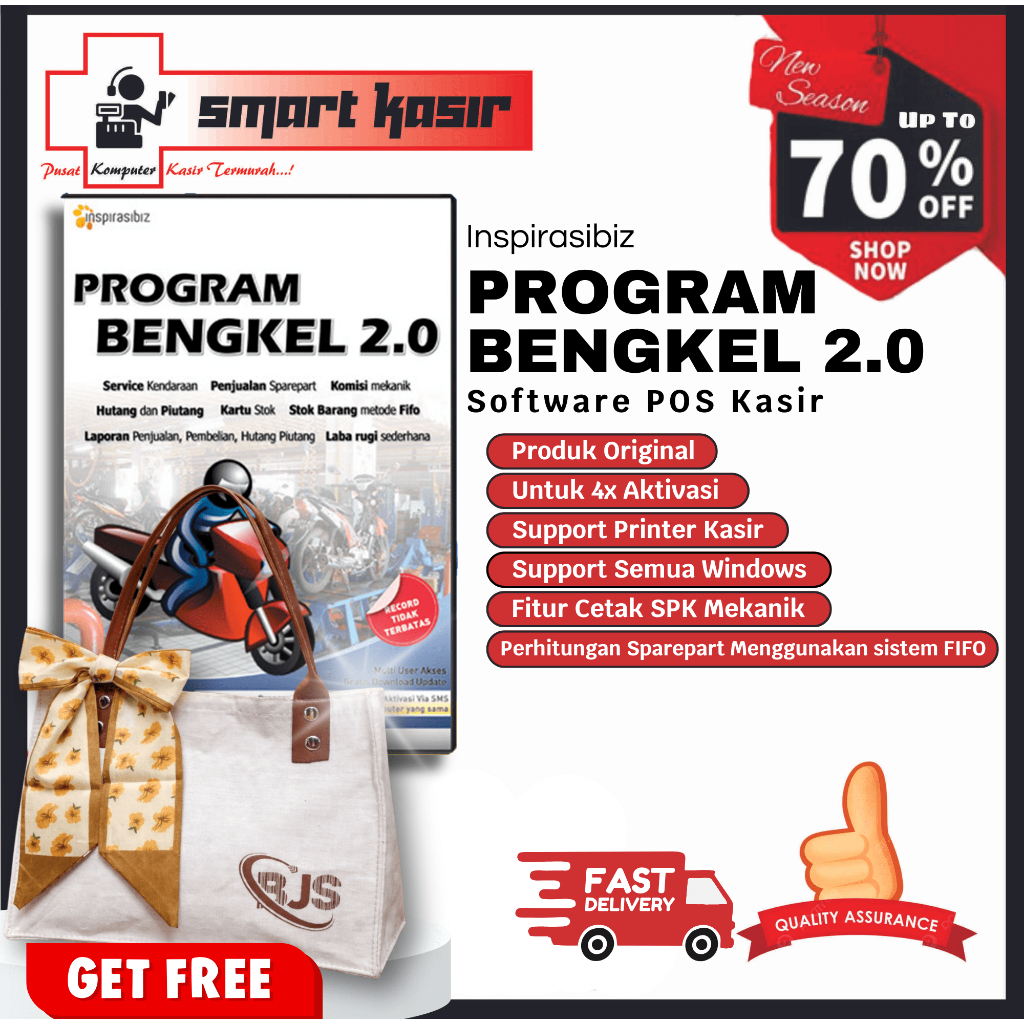 Program Bengkel | Program Bengkel 2.0 | Program Kasir Bengkel |  Software Bengkel | Software Bengkel