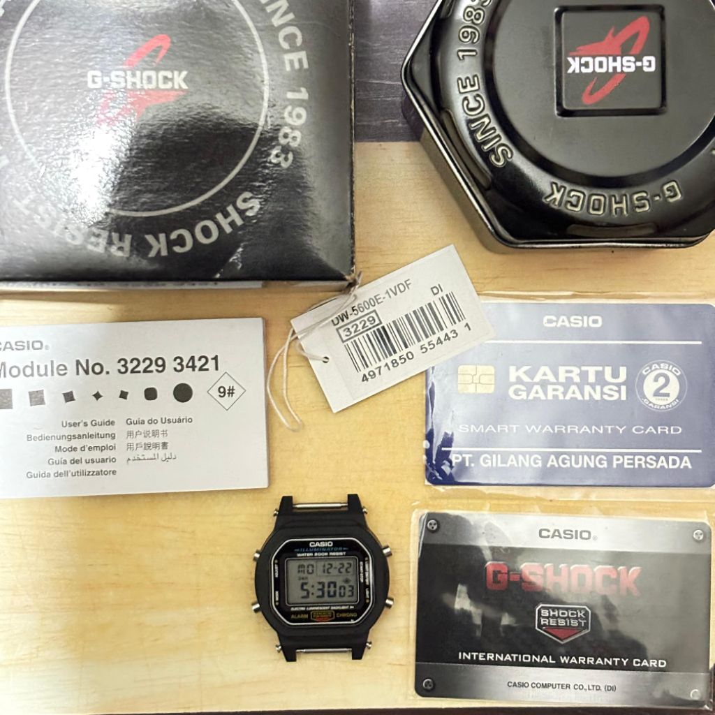 Casio G-Shock Modul DW-5600E Original