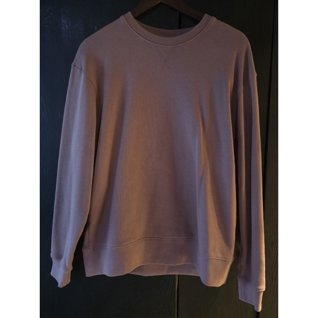 Zara Sweater strawberry Yogurt color. Home Edition. 100% original. size M. baju lengan panjang pria 