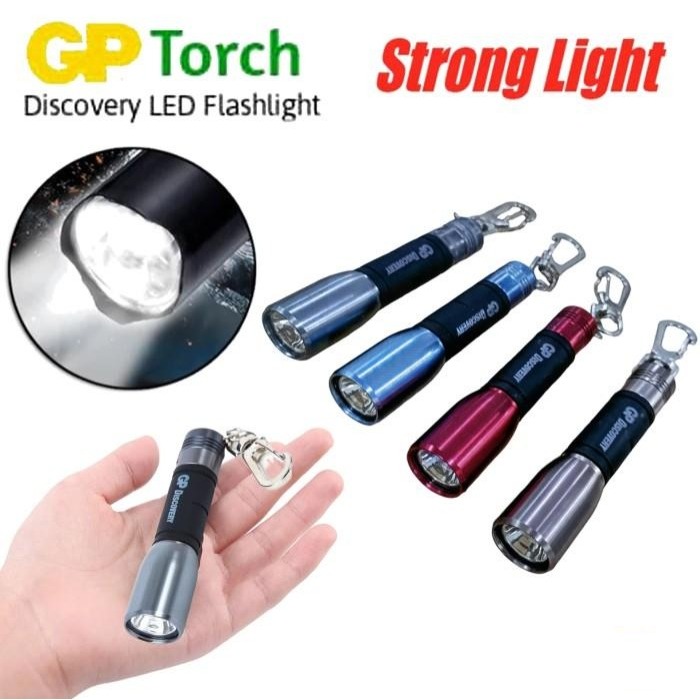 Senter Flashlight GP Torch Discovery LED Cree