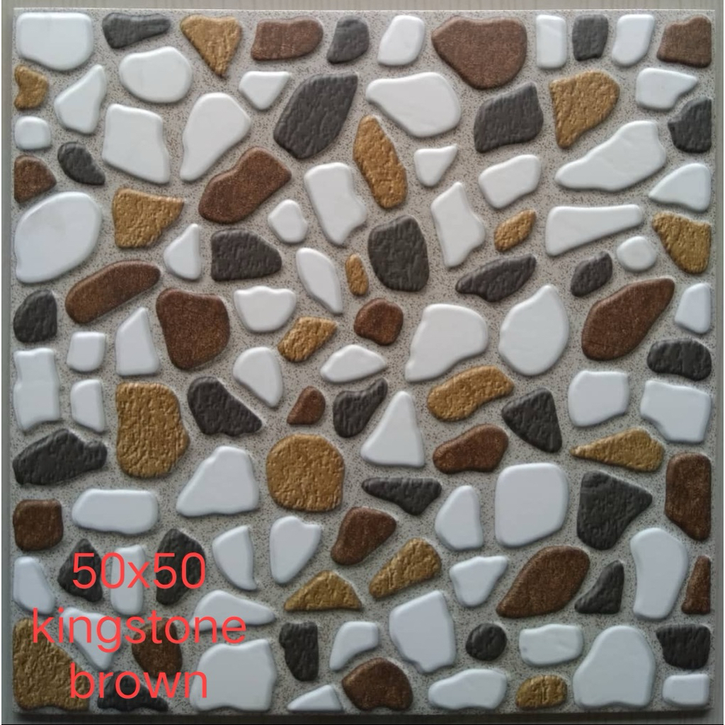 KERAMIK UNO KINGSTONE BROWN 50x50