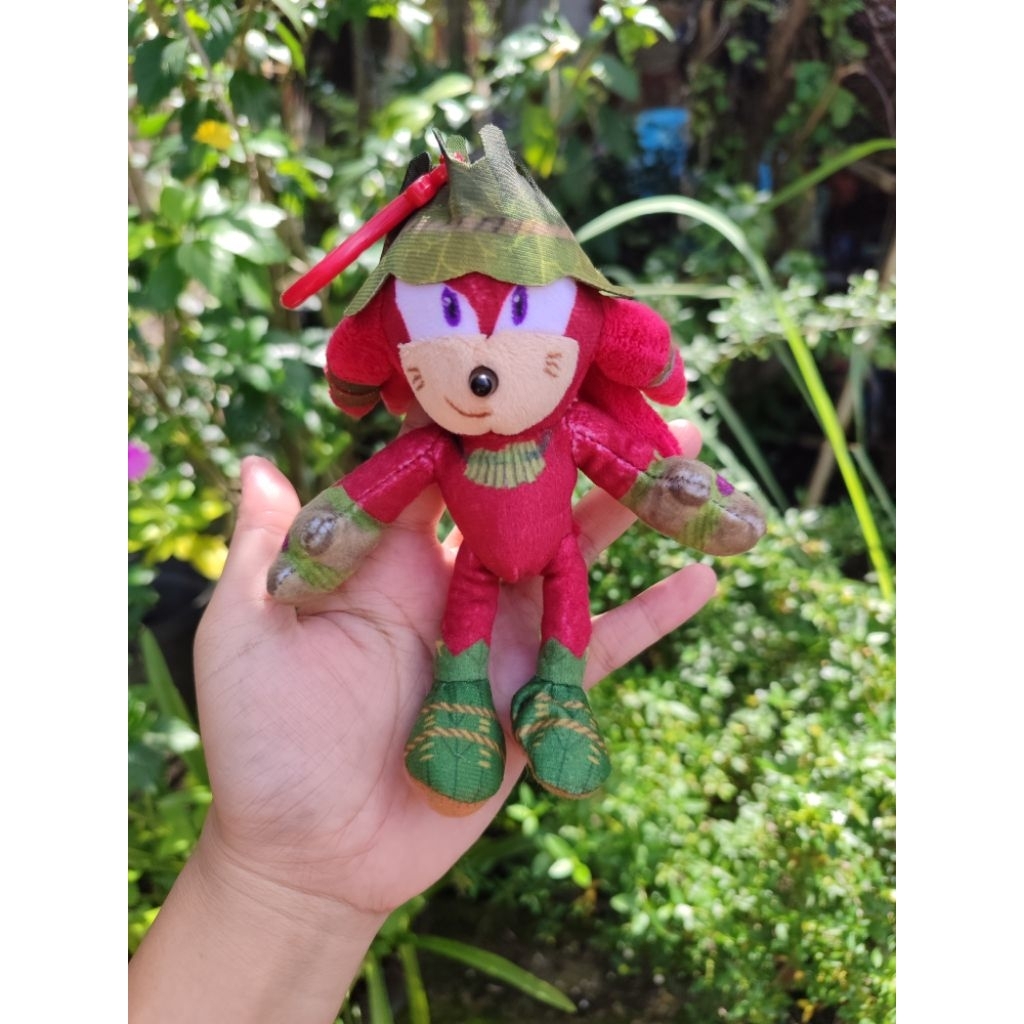 boneka gantungan sonic prime gnarly knuckles original sonic