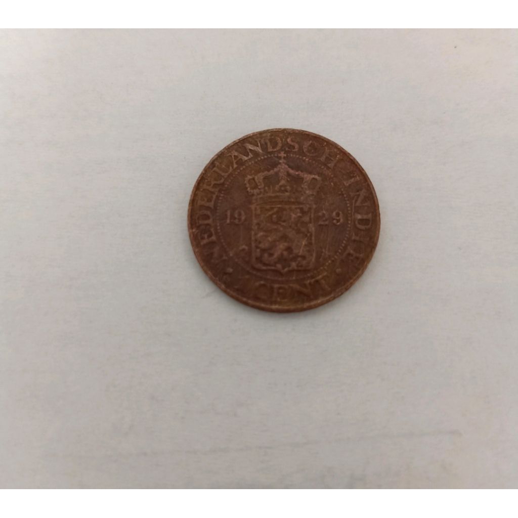 Koin 1 cent nederlandsch indie th 1829-1929