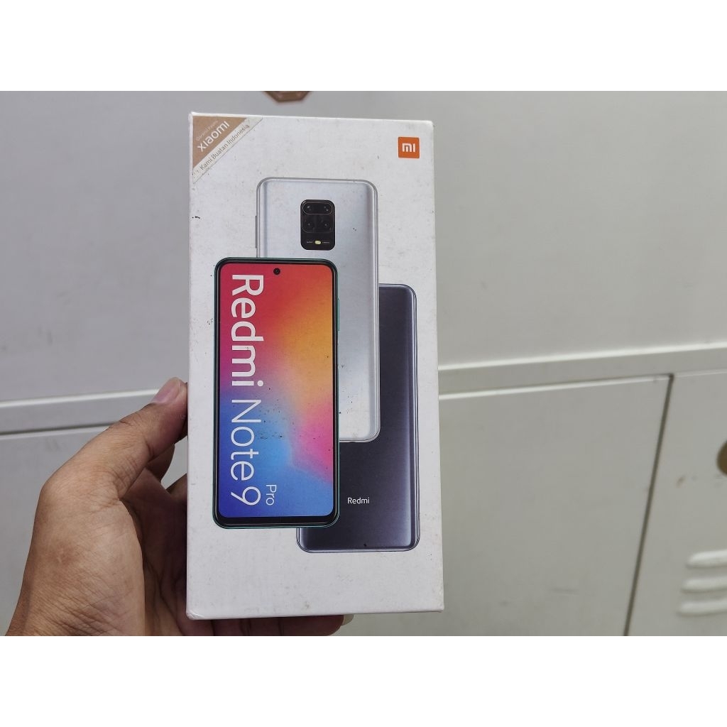 DUS BOX REDMI NOTE 9 PRO ORIGINAL