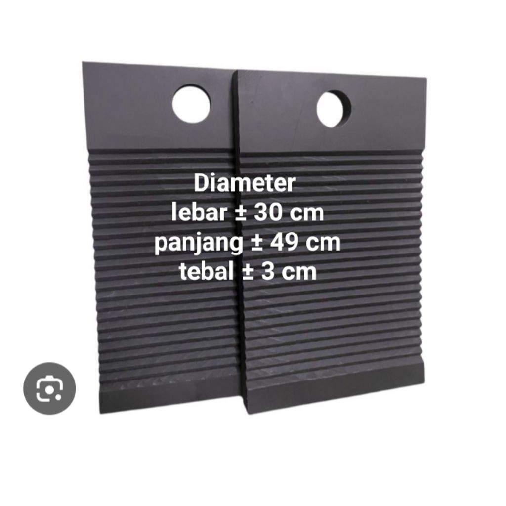 Papan gilesan karet/papan cuci baju karet
