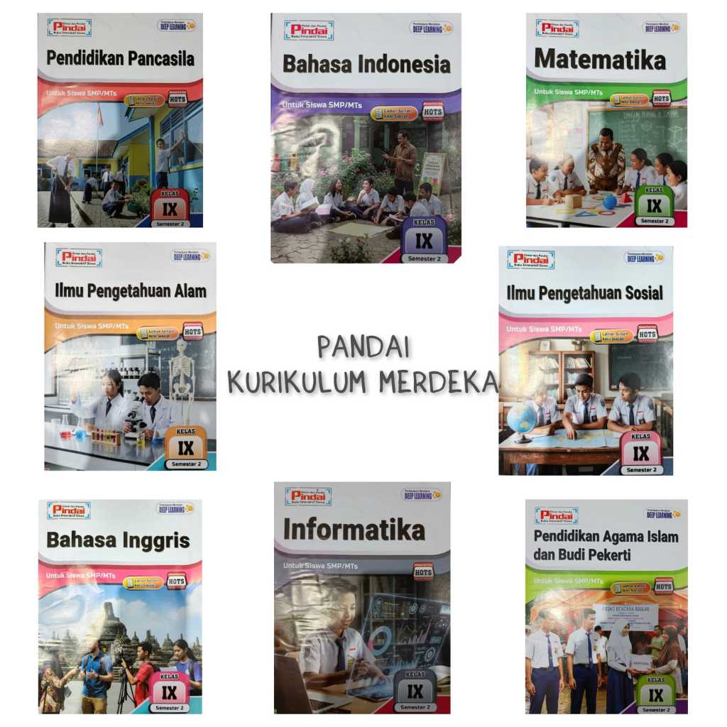 LKS Pindai Kelas 9 Semester 2 Kurikulum Merdeka Edisi 2026