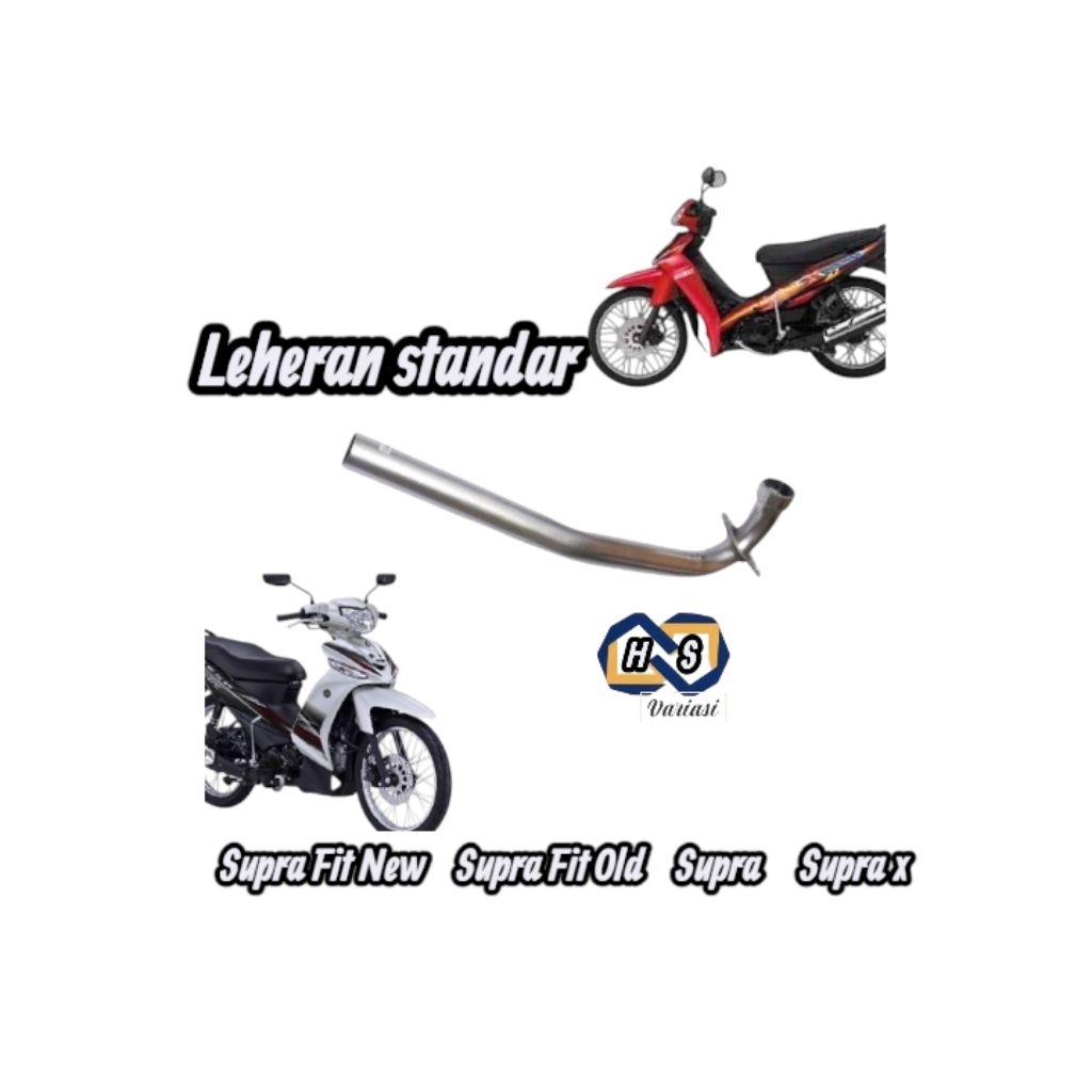 leheran standar sambungan knalpot motor Supra fit new Supra fit old Supra x Supra leher pengganti