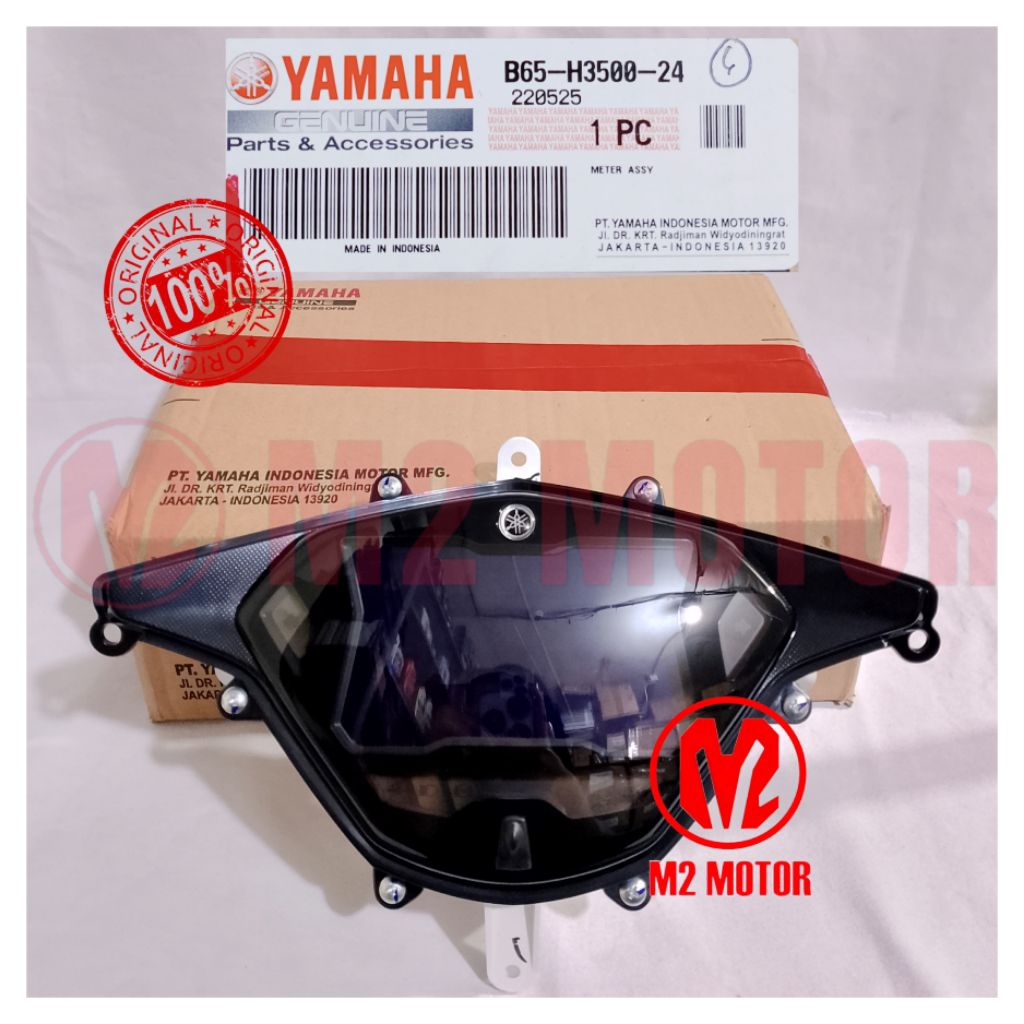 SPEEDOMETER ASSY AEROX 155 B65-H3500-24 ORIGINAL YAMAHA