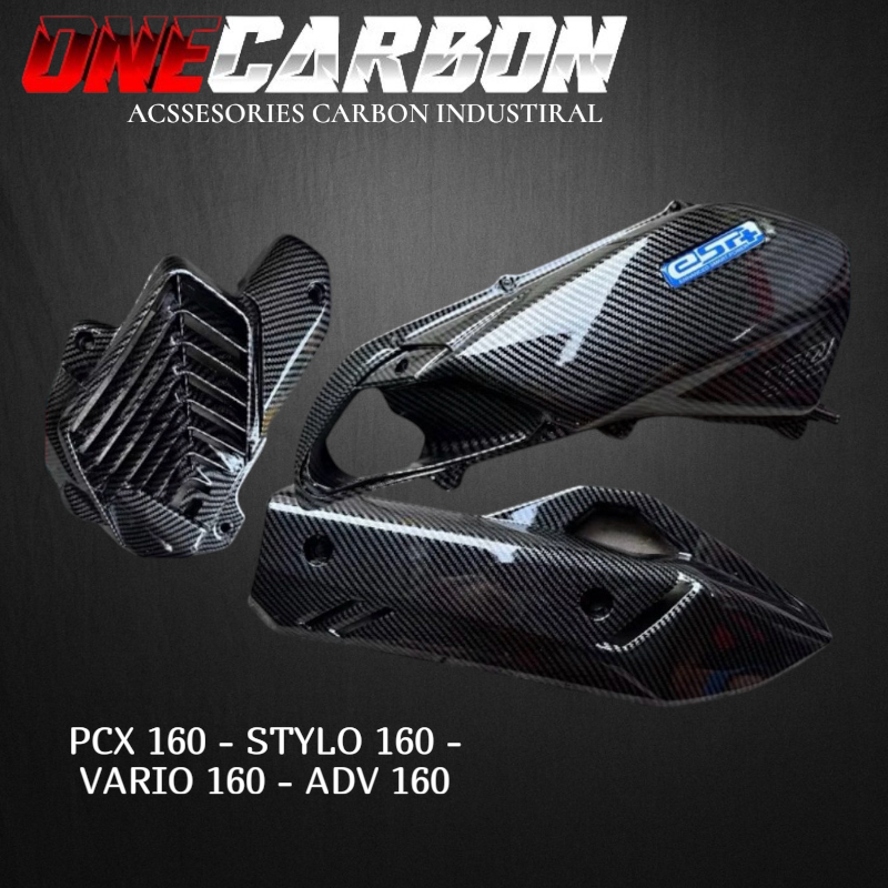 PAKET CARBON PCX 160 3 PCS paket carbon pcx 160 3 pcs paket carbon Vario new 160 PCX new 160 variasi