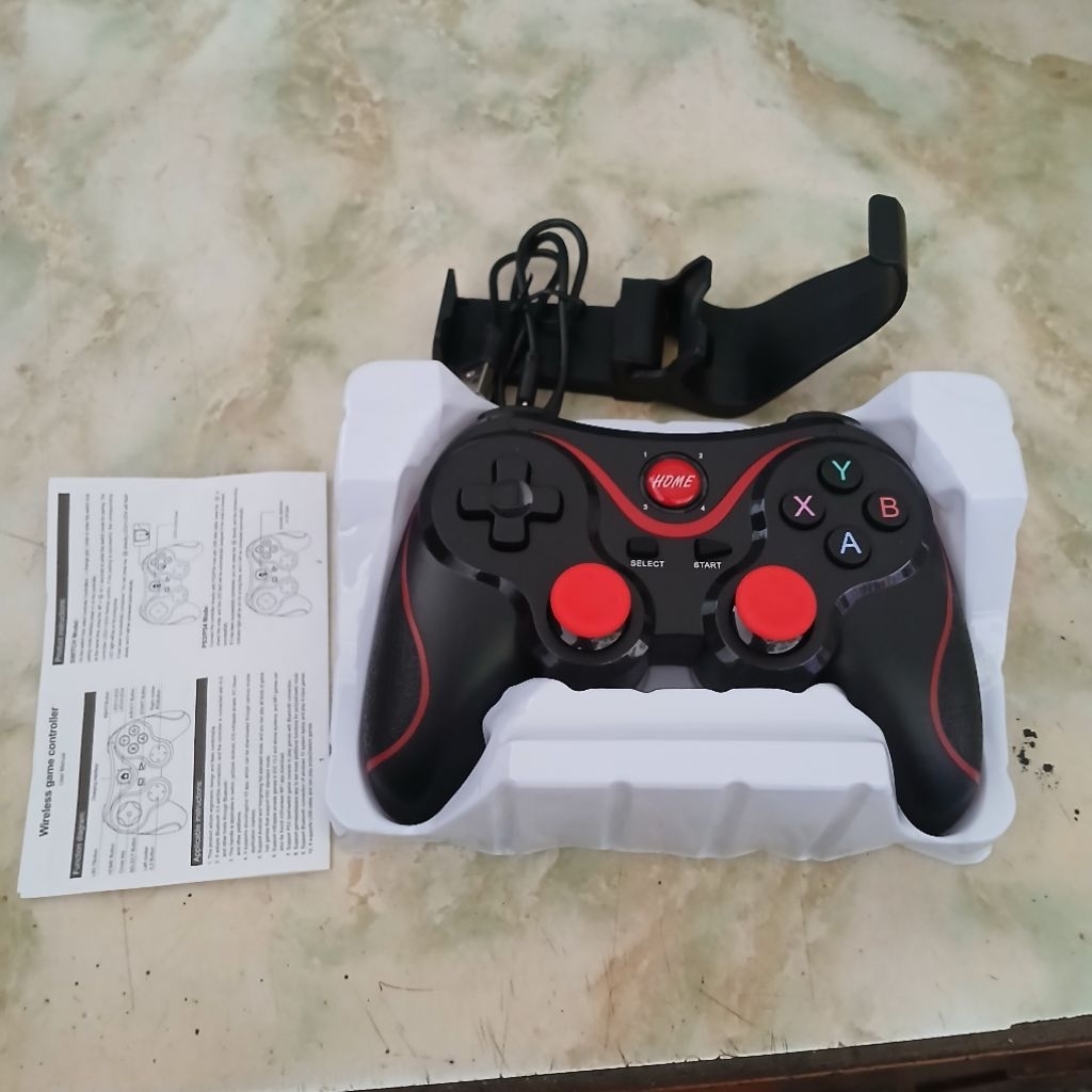 Gamepad X3 wireless controller smartphone bekas second bagus murah