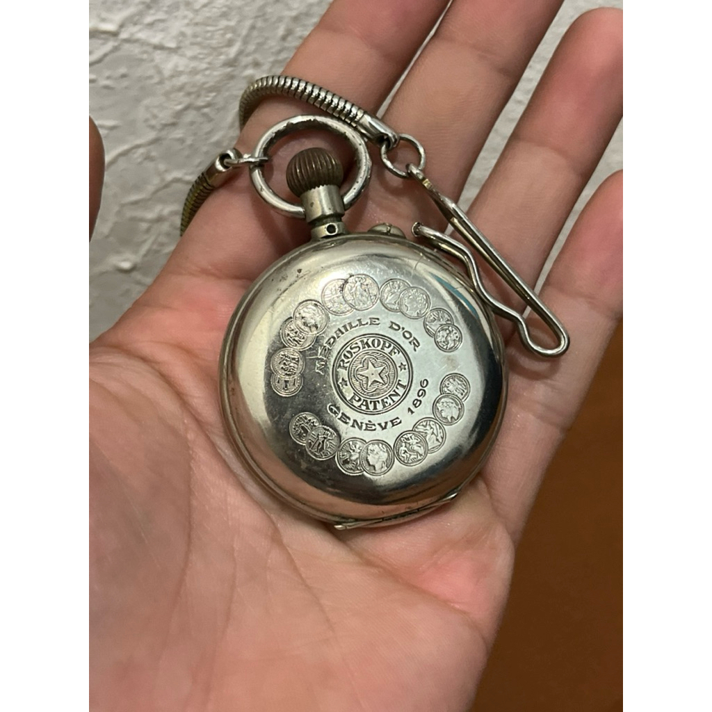 jam saku antik roskopf