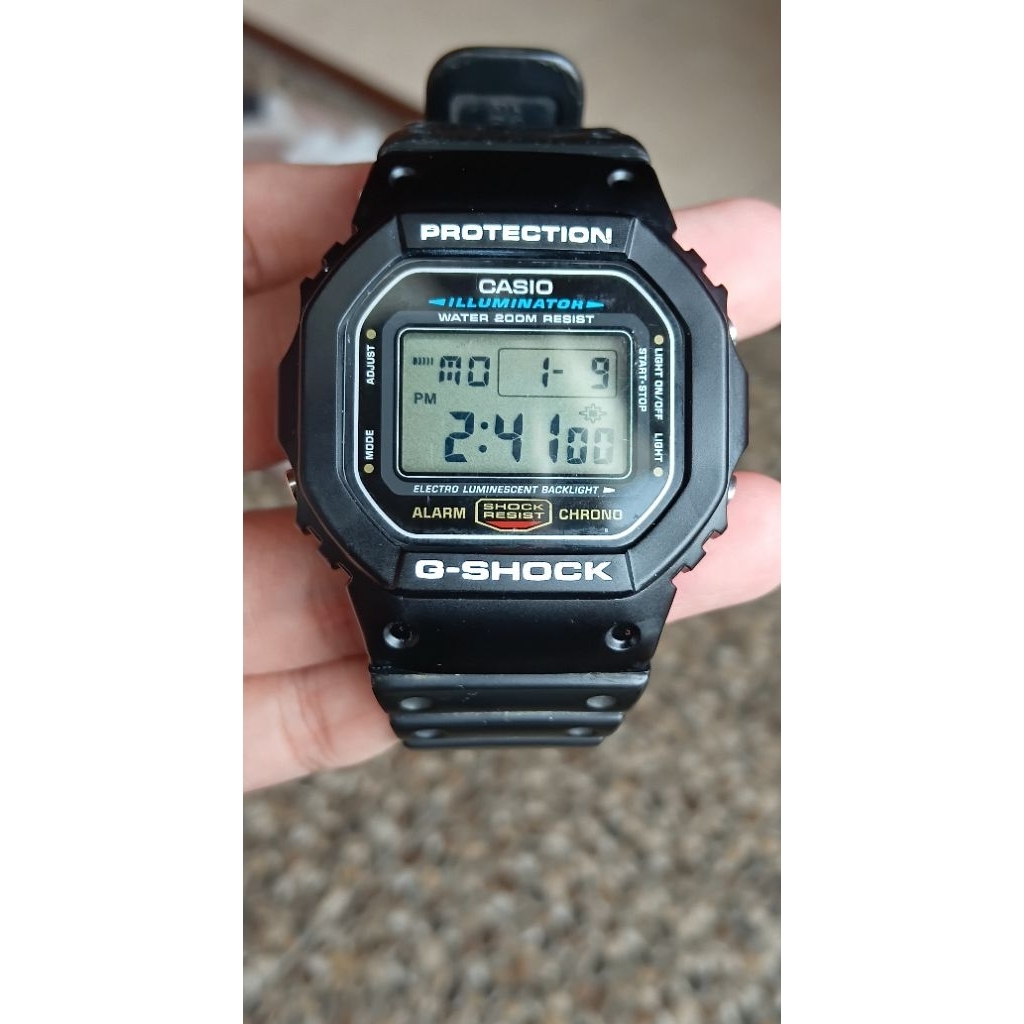 Casio G-Shock DW-5600E Second/Bekas/Preloved