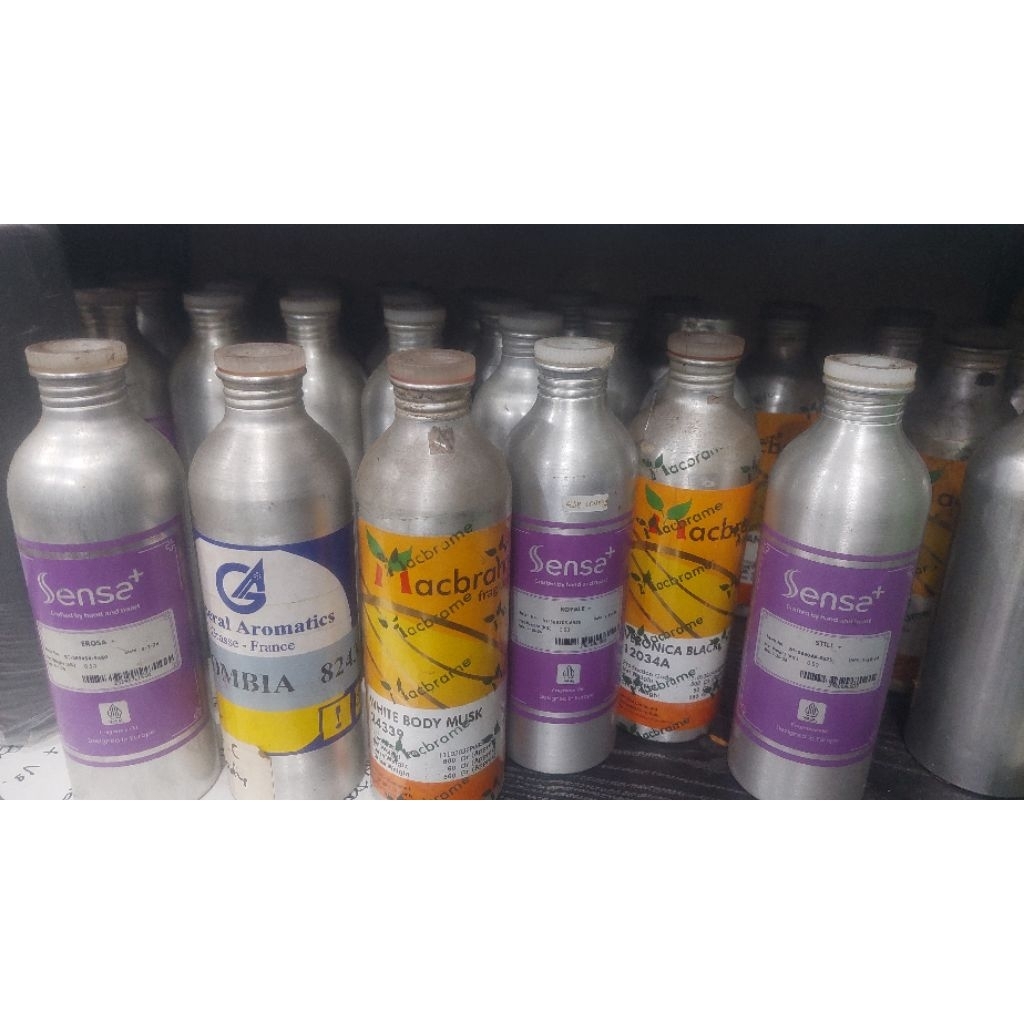 kaleng bekas parfum 500ml/kaleng kosong/kaleng alumunium