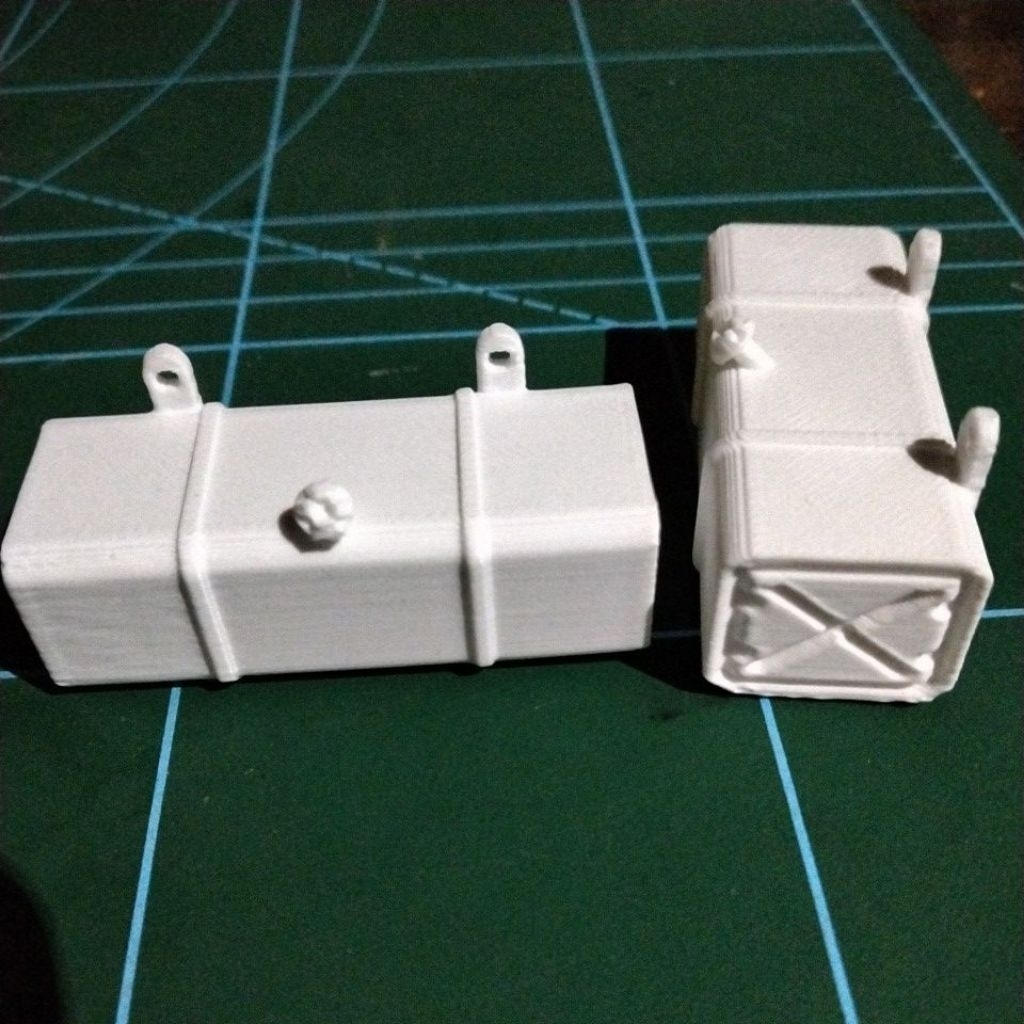 Tangki miniatur truk plastik