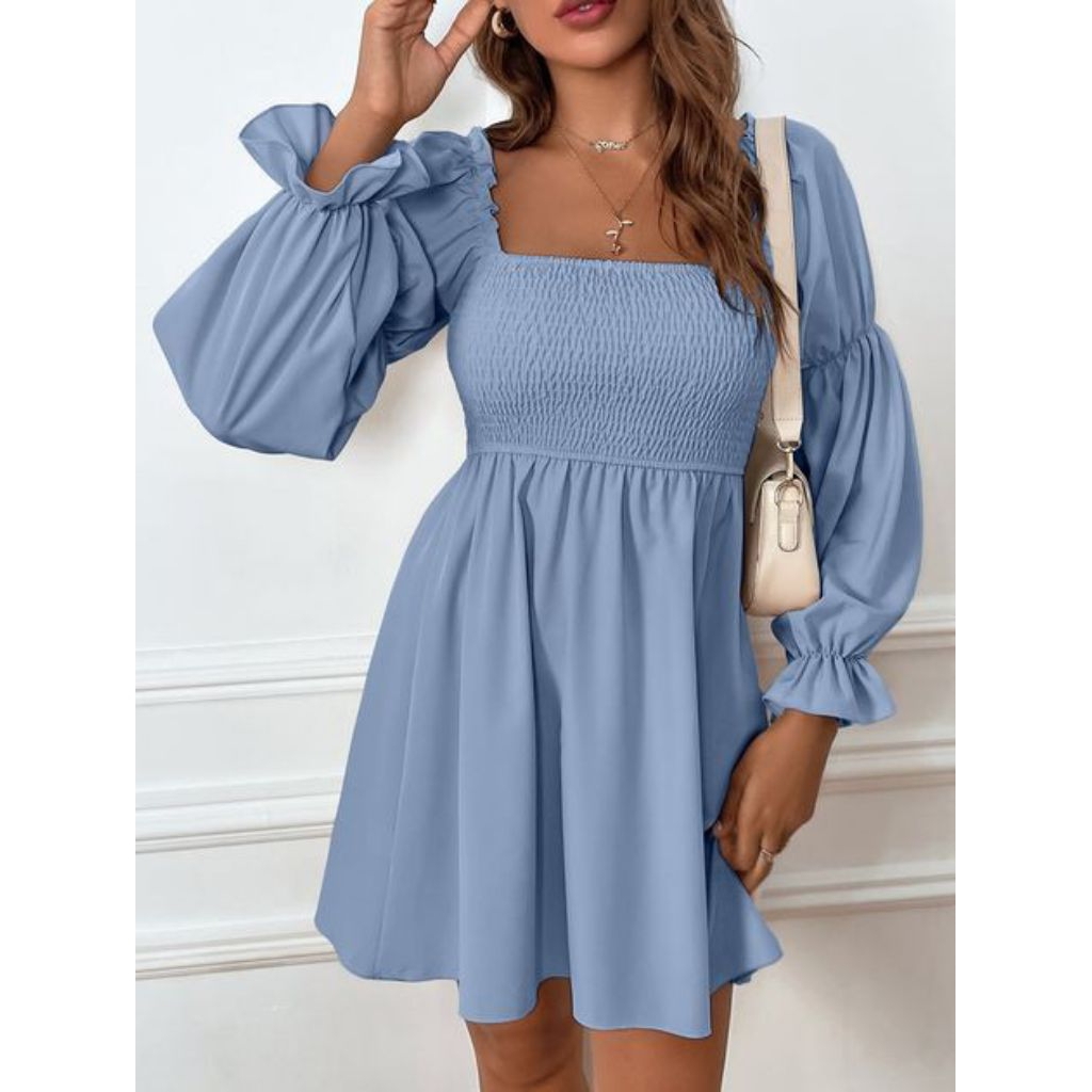 M-XXXXL JUMBO WANITA/DRES KAREN/DRES KOREAN STYLE/MINI DRES