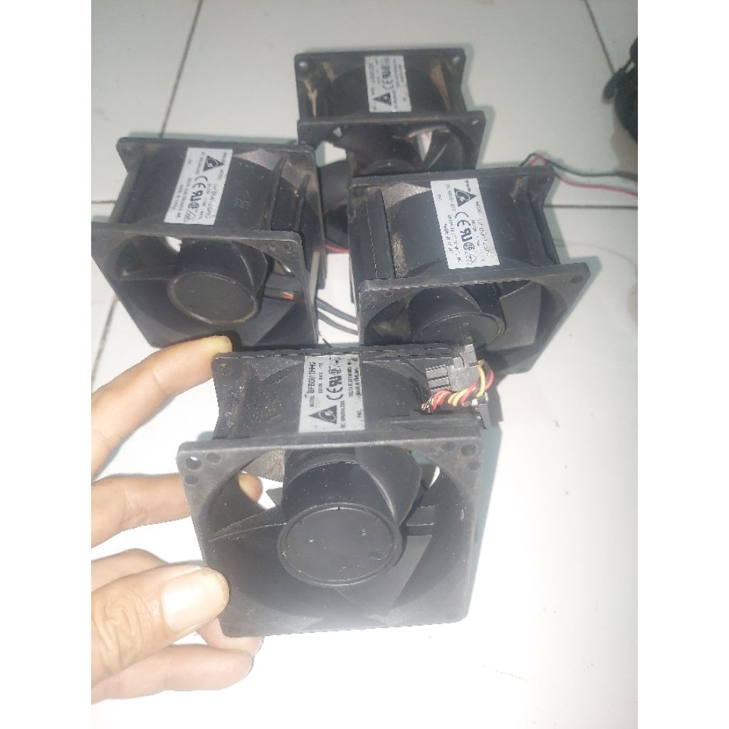 KIPAS FAN DC 12V-KIPAS DOUBLE BLOWER-KIPAS DOBEL BLOWER-KIPAS DUAL BLOWER-HIGHSPEED-8CM X 8CM TEBAL 