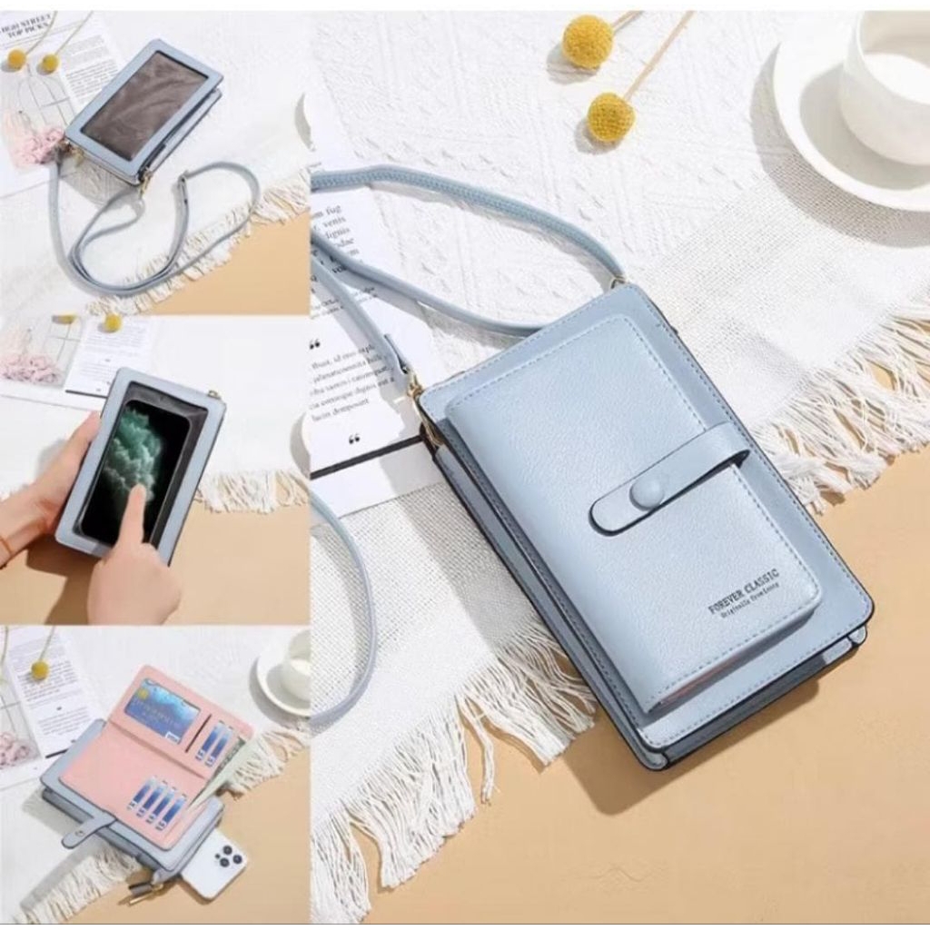 dompet hp dompet wanita dompet selempang dompet  remaja simpel model kekinian