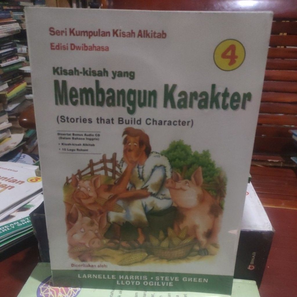 SERI KUMPULAN KISAH ALKITAB ,KISAH KISAH YANG MEMBANGUN KARAKTER.NO 4.ADA CD